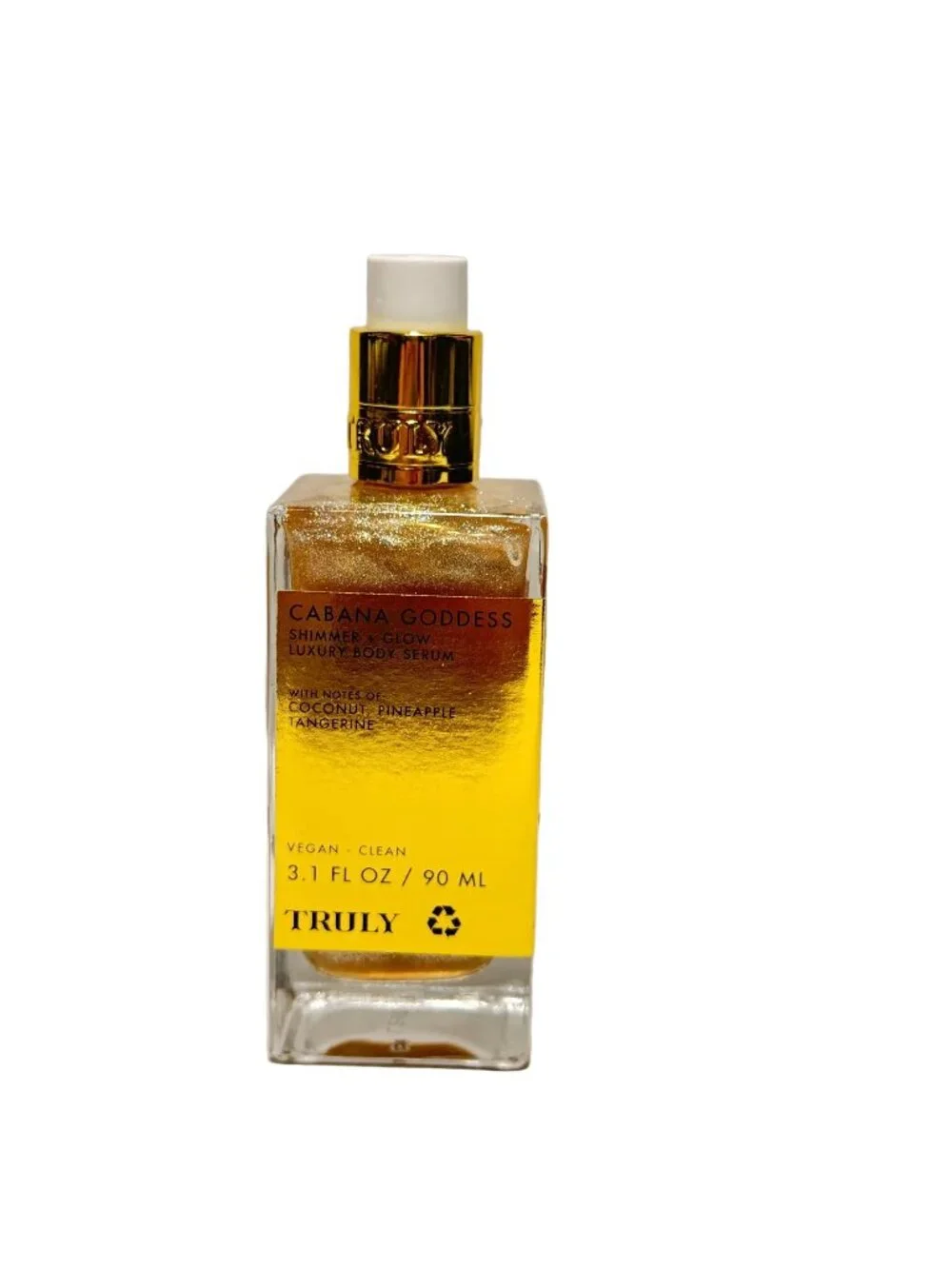 Truly Beauty Cabana Goddess Shimmer & Glow Body Serum - 3.1oz 90ml